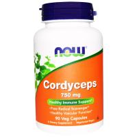 NOW Cordyceps 750mg 90db
