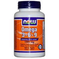 NOW Omega 3-6-9, 100db kapszula