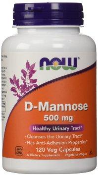 NOW D-Mannose 500 mg 120 kapszula