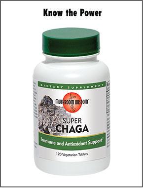 Super Chaga gyógygomba tabletta, 120db