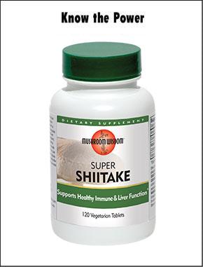 Super Shiitake gyógygomba tabletta, 120db